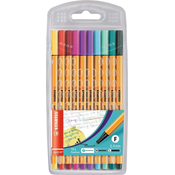 Fineliner flomasteri Stabilo Point 88 - 10 boja