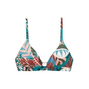 BUFFALO Bikini zgornji del voda/breskev/temno rdeča/off-bela