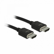 HDMI kabel z mrežno povezavo 3m Delock črn High Speed Ultra HD 8K