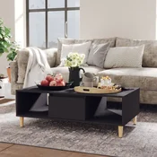 Stolic za kavu sivi 103,5 x 60 x 35 cm konstruirano drvo