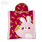 Raj-Pol Unisexs Towel Beach Poncho Bunny