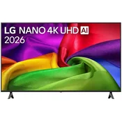 LG 85NU800B3LA/Nano/85/4K Ultra HD/smart/webOS 26/crna Televizor ( 85NU800B3LA )