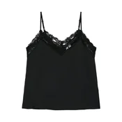 VERO MODA Top VMLAURA črna