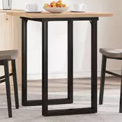 Vidaxl vidaXL Jedilna miza s kvadratnimi nogami 70x70x75,5 cm