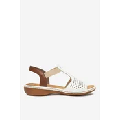 Sandali Rieker 65917-80 Bela