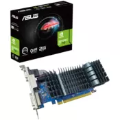 ASUS GeForce GT 710 2GB GDDR5 EVO (GT710-SL-2GD5-BRK-EVO) grafična kartica, nizek profil, PCIe 2.0, 1xD-SUB, 1xDVI-D, 1xHDMI 1.4b - 90YV0ALA-M0NA00