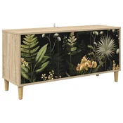 vidaXL TV omarica RHENEN 102 x 33 x 50 cm Sonoma Inženirski les