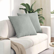 Jastucici za sofu 2 pcs Svijetlo siva 80 x 80 cm