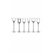 Kozarec za žganje ROMA, set 6 kosov, Lyngby Glas