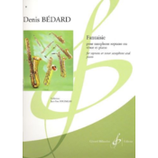 BEDARD:FANTAISIE POUR SAXOPHONE SOPRANO OU TENOR ET PIANO