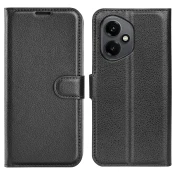 Etui Litchi za Honor 400 - črn
