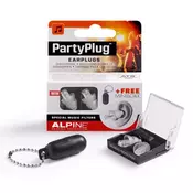 Čepki za ušesa Alpine PartyPlug transparent