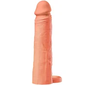 Hidden Desire Inferno Penis Sleeve Liquid Silicone Ring 20cm Skin