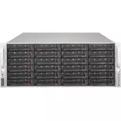 Supermicro SuperChassis 846BE2C-R1K03JBOD sustav diskova Stalak (4U) Crno