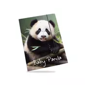 MAPA Z ELASTIKO A4 PANDA