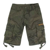 Moške kratke hlače ALPHA INDUSTRIES - Jet - dark olive camo_191200C