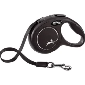 FLEXI Vodilica na regulaciju New Classic, traka - 3m, do 12kg / Crna