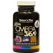 Natures Plus Ultra OMEGA 3/6/9 - 90 Gel-kapsule