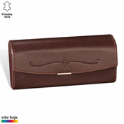 Princ Leather Futrola za naocare, Braon