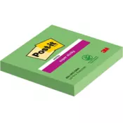 Post-it Super Sticky 654 76x76 mm 90 listića vječno zeleni samoljepljivi blok 7100263204