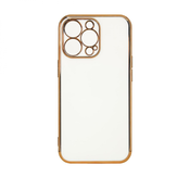 Gumijasti ovitek Lighting za Apple iPhone 12 - Bela KP24756