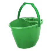 Vedro z ožemalno košaro, 11 l, BONUS, zeleno