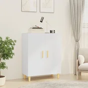 Vidaxl vidaXL Omarica, bela, 70x34x90 cm, material na osnovi lesa