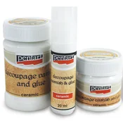 Lak in lepilo za decoupage za keramiko - 100 ml (lak in lepilo)
