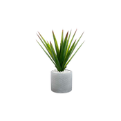 Atmosphera aloe vera u saksiji 44x47cm pe/dolomite/kamen siva ( 145025 )