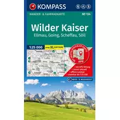 KOMPASS Wanderkarte 134 Wilder Kaiser, Ellmau, Going, Scheffau, Söll 1:25.000
