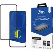 Zaščitno kaljeno steklo 3mk HardGlass Max Black Kaljeno steklo za Samsung Galaxy S21+ 5G