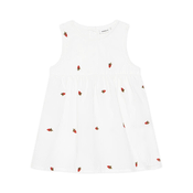 NAME IT Vsakodnevna obleka Derilla 13240054 Bela Regular Fit