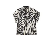 MANGO Bluza LIFE bež / crna