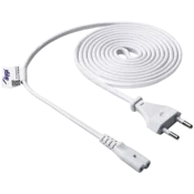 shumee AKYGA AK-RD-06A Napajalni kabel v obliki osmice CCA CEE 7/16/IEC C7 1,5 m bel