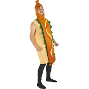 HeliumKing Kostum za odrasle - Hot Dog