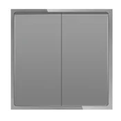 ELEKTRO SMART DESIGN LINE mehanicki modul za dvostruki izmjenicni prekidac, sivi DL-86-2G2W-GY plain