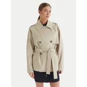Calvin Klein Trenčkot LV044B540G Bež Regular Fit