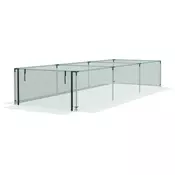 Homestar Zaščitni šotor za rastline 125x373x625 cm zelene barve