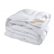 DE Odeja za vse letne čase 155x200 MERINO VOLNA Senna Home bela