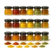 shumee 100x kozarec 30 ml z navojnim pokrovčkom, med, marmelada, začimbe, darilo za poroko, zelišča, marmelada