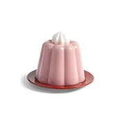 Krožnik s pokrovom &k amsterdam Cloche pudding 14 x 17 cm