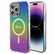 Guess GUESS OVITEK ZA IPHONE 15 PRO MAX ZA MAGSAFE HARDCASE IML IRIDESCENT