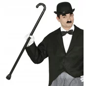Korbi Rekvizit Črna Palica Charlie Chaplin 84cm Plastična