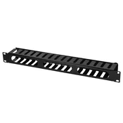 Logilink nosac kablova jednostrani 19/1U, sa poklopcem