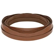 Vidaxl Usnjeni trak Rjava 200 x 1,5 cm Usnje