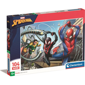 Clementoni - Puzzle Spiderman 104 - 100 dijelova