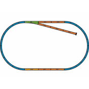 Piko podstavek za komplete tirnic A+B (osnovni oval s tirnico) - 55366