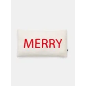 Sinsay - Božicni jastuk sa natpisom Merry - belo
