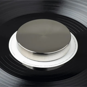 Stabilizator ploče Pro-Ject - Record Puck Pro, srebrnast