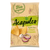 Tortilje cips sa vrhnjem i lukom BIO Acapulco 125g